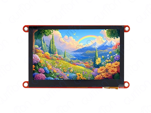 Capacitive touch display module